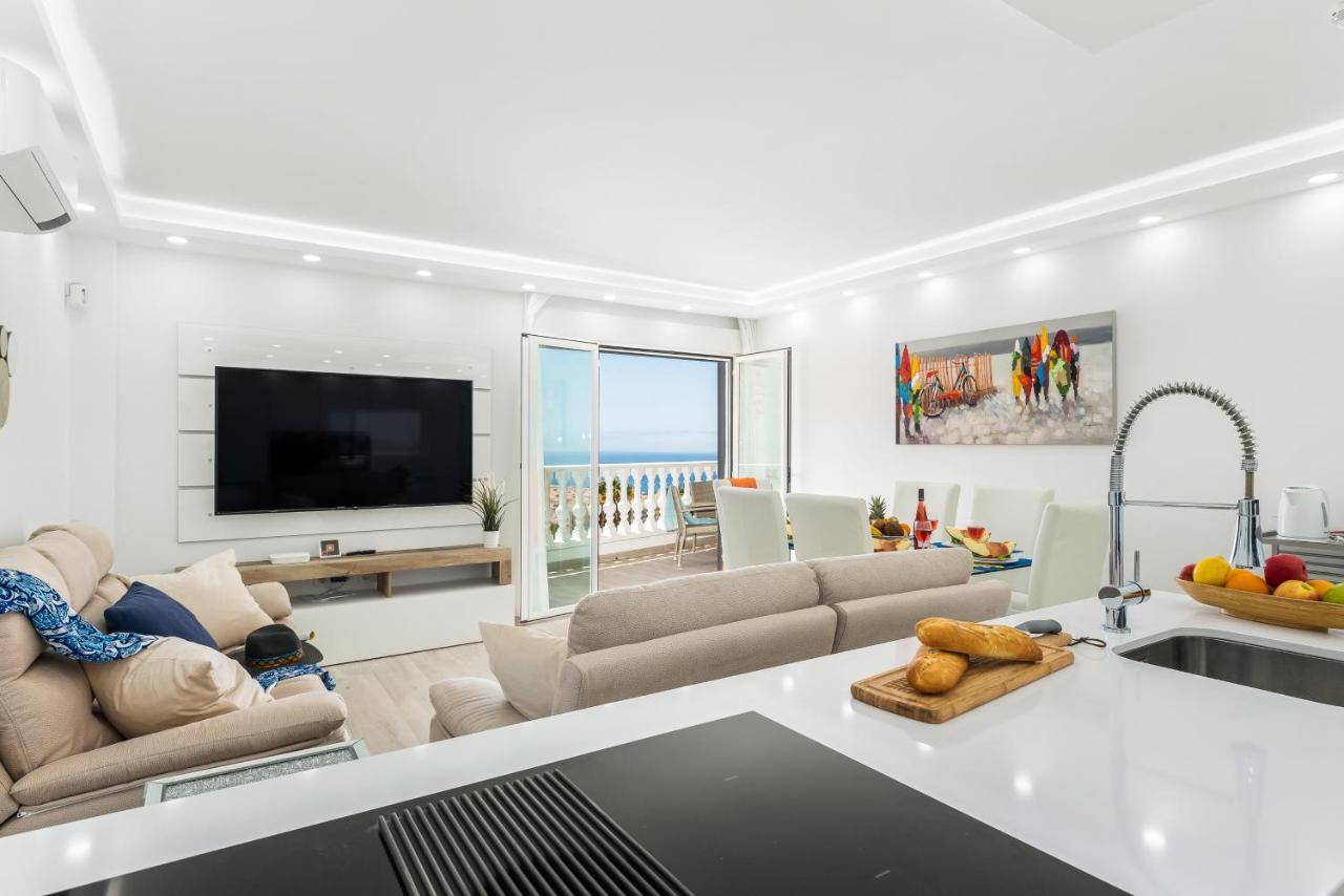 3C Atico Vista Hermosa Wifi Pool,Tennis,Padel,Park Los Cristianos  Exterior photo
