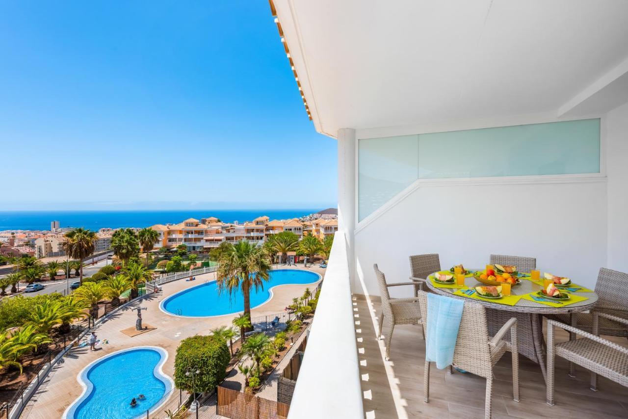 3C Atico Vista Hermosa Wifi Pool,Tennis,Padel,Park Los Cristianos  Exterior photo